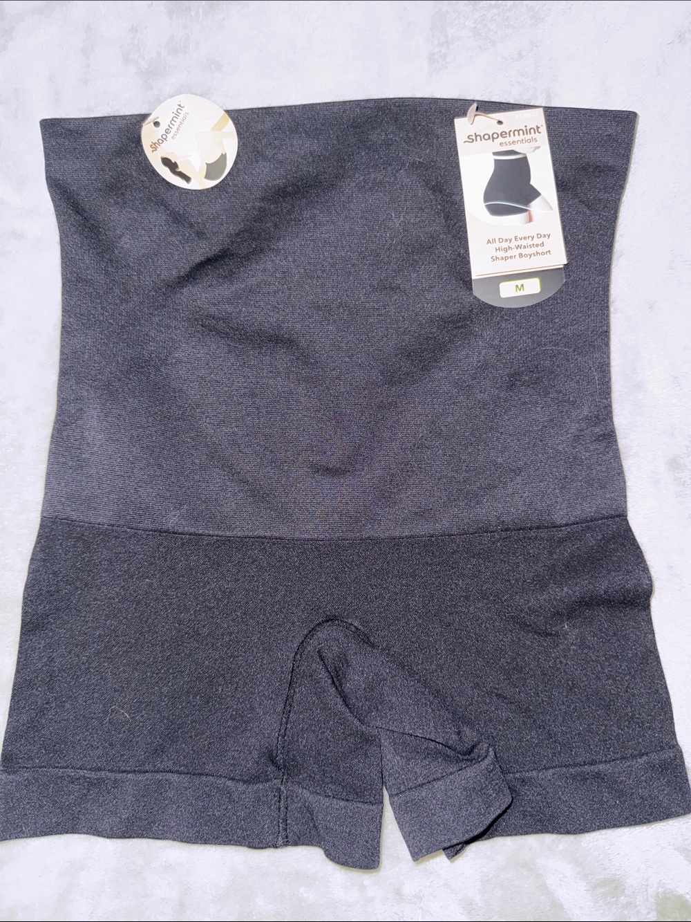 Shapermint Black High-Waist Shaping Boyshorts